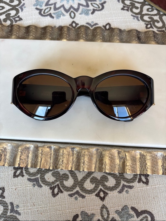 Gianni Versace 617 vintage sunglasses brown main image 8
